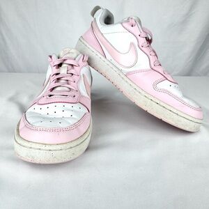 Nike Court Borough Low Recraft in Pink Foam